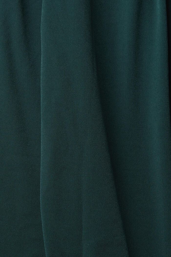 Jersey jumpsuit met wikkeleffect, DARK TEAL GREEN, detail image number 1
