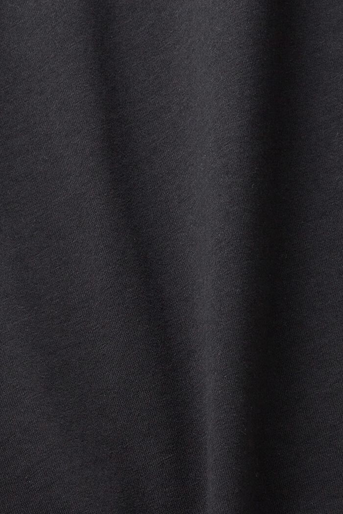 Katoenen T-shirt met dolfijnenprint, BLACK, detail image number 6