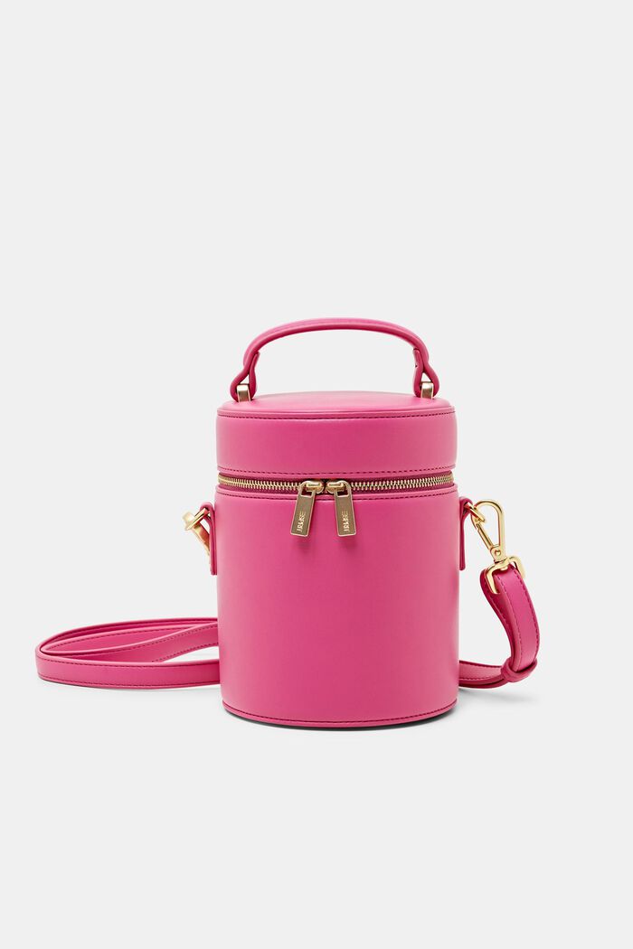 Cilindervormige bucket bag, PINK, detail image number 0