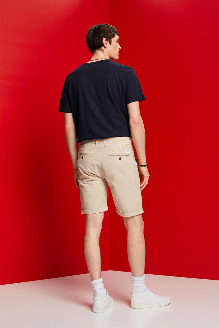 Short chino bicolore, LIGHT BEIGE, detail image number 3