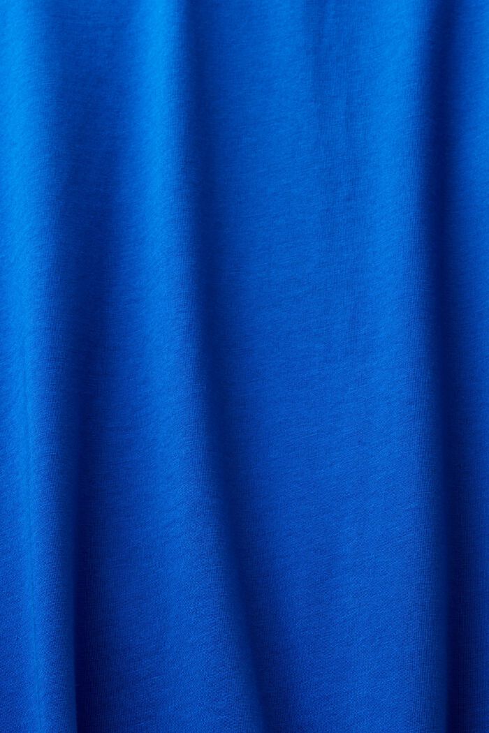 T-shirt en jersey à col ras-du-cou, BRIGHT BLUE, detail image number 5