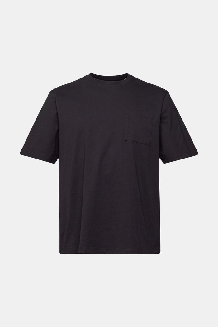 T-shirt en jersey, 100 % coton, BLACK, detail image number 2