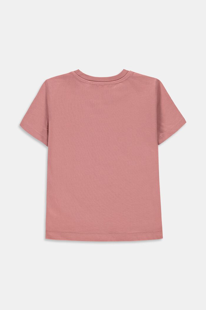 T-shirt met kreeftprint, 100% katoen, OLD PINK, detail image number 1