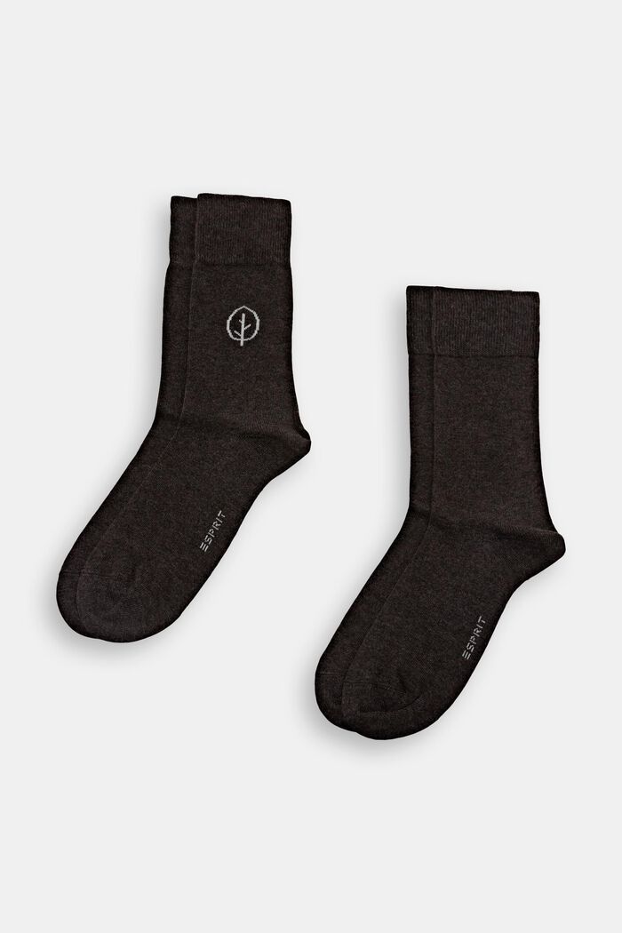 Set van 2 paar modieuze sokken