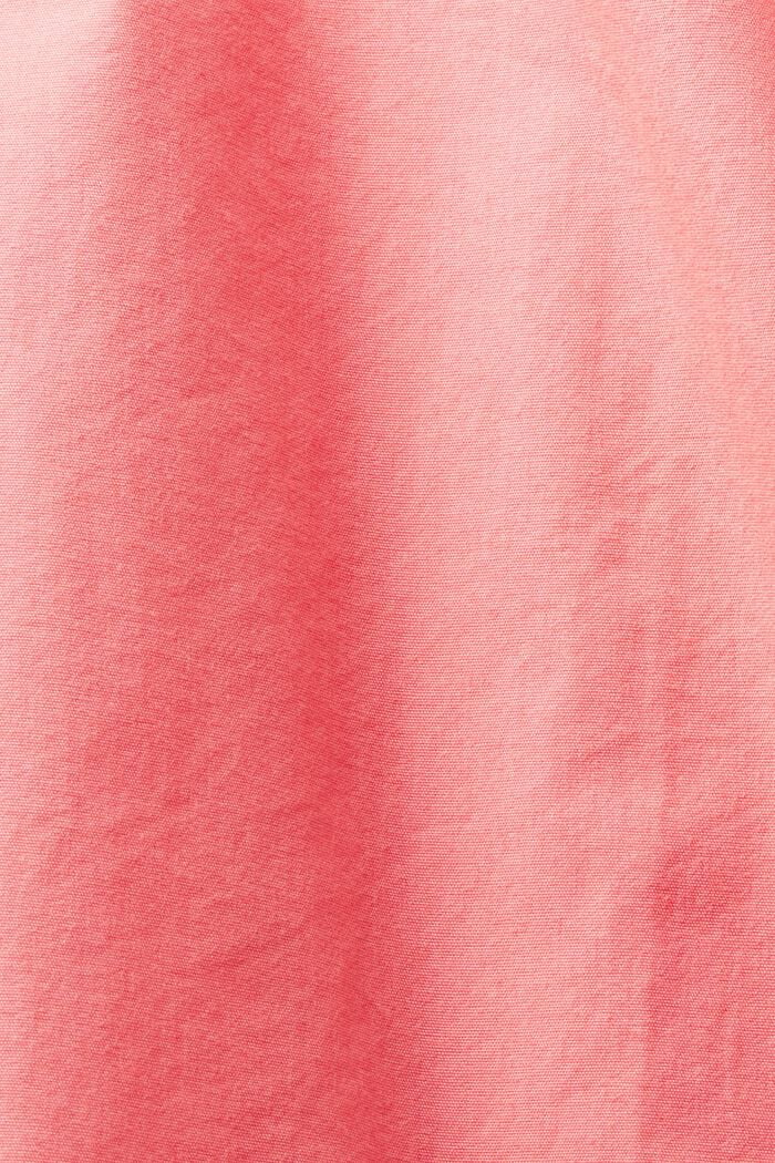 Shirt van katoen-popeline, PINK, detail image number 4