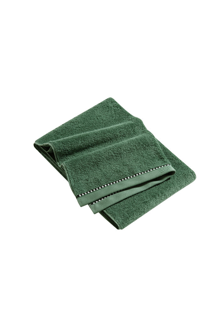 Met TENCEL™: handdoekenlijn van badstof, MOSS GREEN, detail image number 3