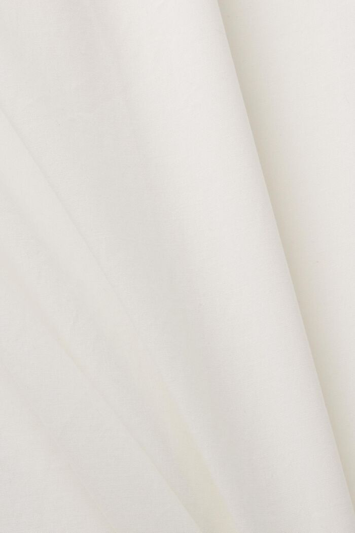 Blouse met open rug, TENCEL™, WHITE, detail image number 4