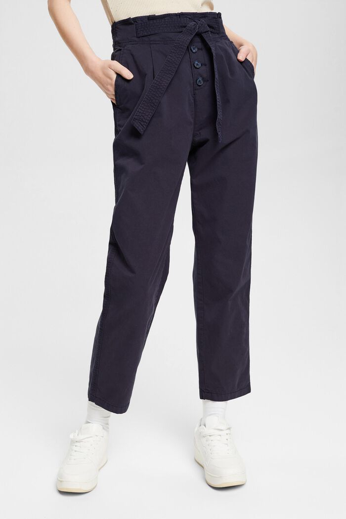 Pantalon, NAVY, detail image number 0