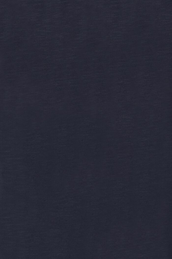Jersey jurk van biologisch katoen, NIGHT SKY BLUE, detail image number 4