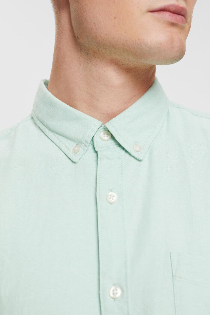 Overhemd met buttondownkraag, PASTEL GREEN, detail image number 0