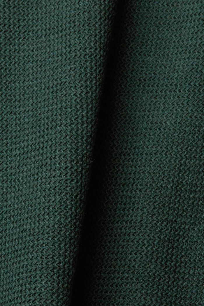 Pull-over rayé, DARK TEAL GREEN, detail image number 1