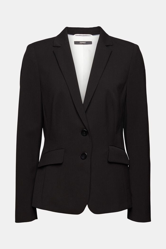 PURE BUSINESS mix & match blazer, BLACK, detail image number 7
