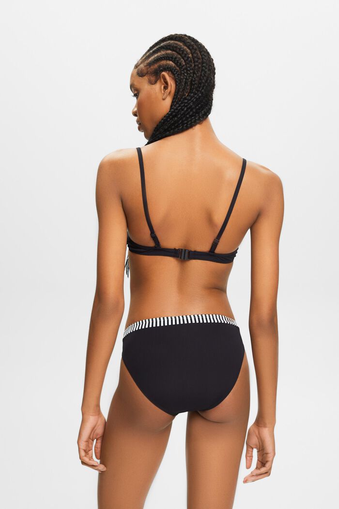 Gewatteerde bikinitop met beugels, BLACK, detail image number 3