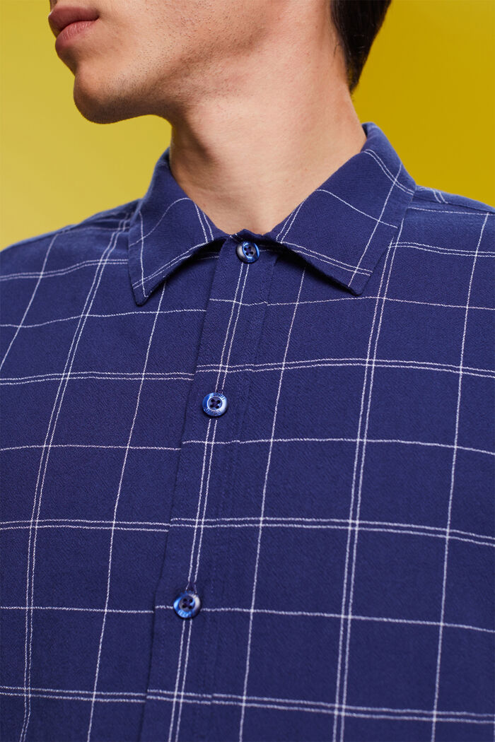 Overhemd met korte mouwen van 100% katoen, DARK BLUE, detail image number 2