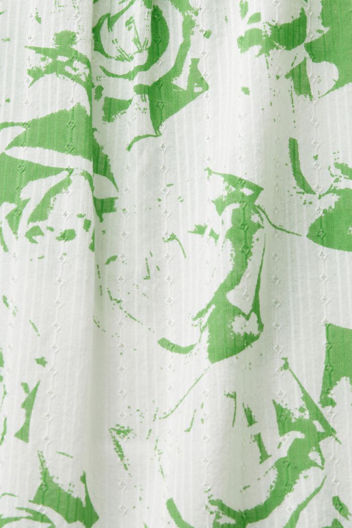 A-lijn mini-jurk met print, CITRUS GREEN, detail image number 5