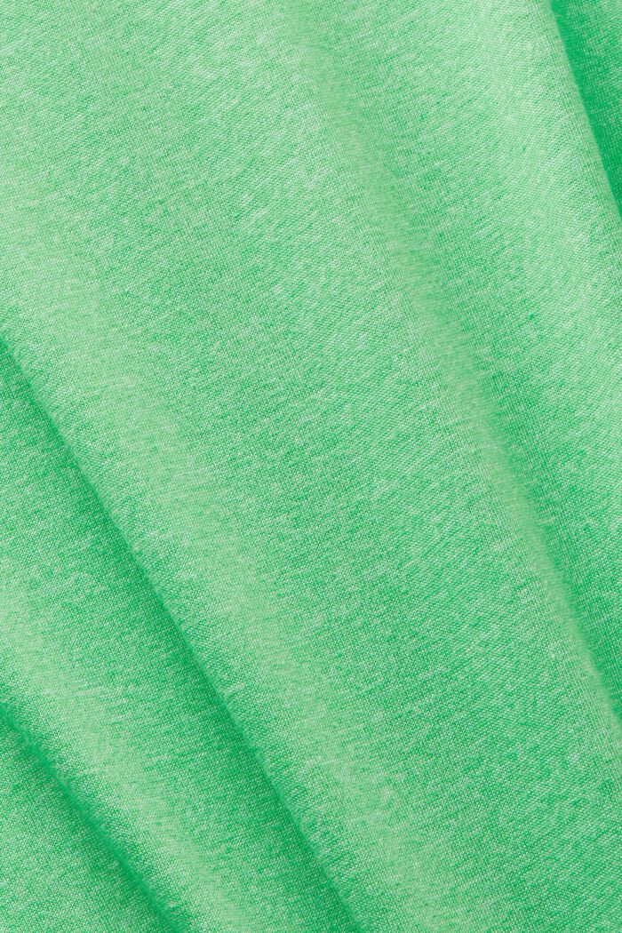 Polo chiné, CITRUS GREEN, detail image number 4