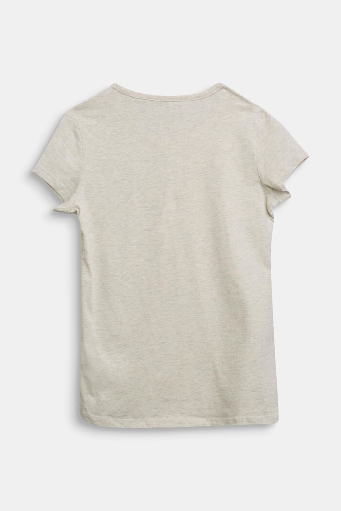 Gerecycled: T-shirt van 100% katoen, OFF WHITE, detail image number 1