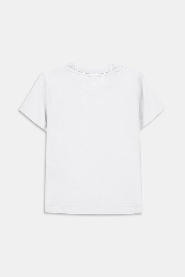 T-shirt à imprimé, 100 % coton, WHITE, detail image number 1