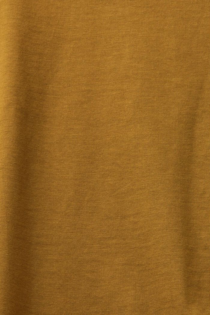 T-shirt à manches courtes et col ras-du-cou, OLIVE, detail image number 4