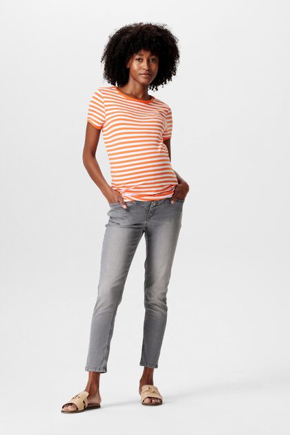 MATERNITY over-the-bump skinny jeans
