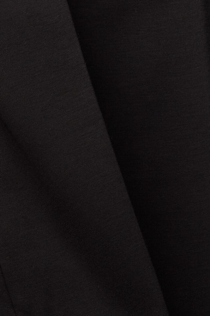 SPORTY PUNTO mix & match broek met toelopende pijpen, BLACK, detail image number 6