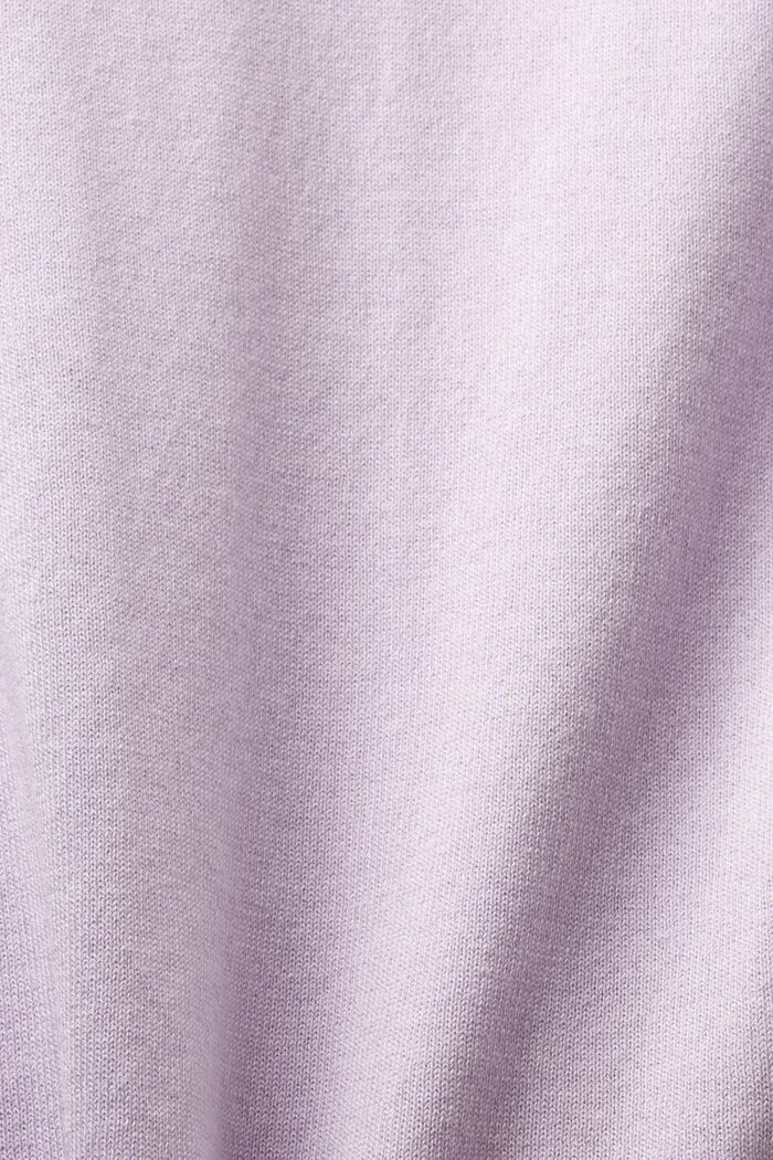 Two-tone trui met korte mouwen, LAVENDER, detail image number 5