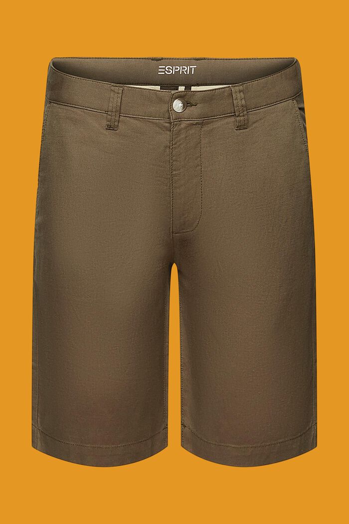Short de style chino, DUSTY GREEN, detail image number 6