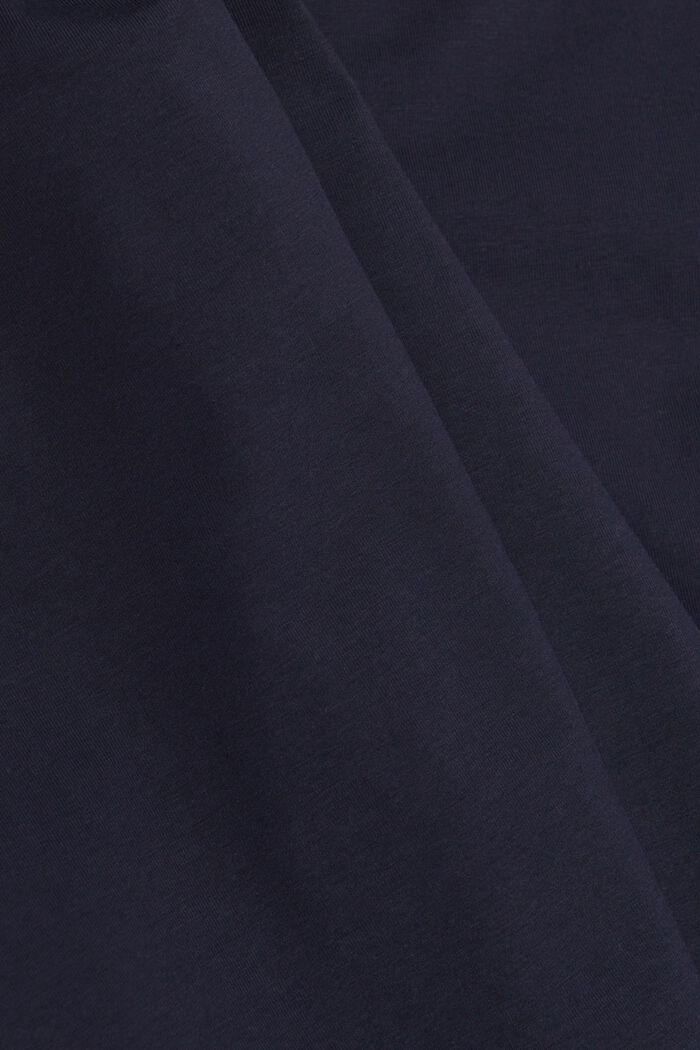 Jersey broek van organic cotton, NAVY, detail image number 6