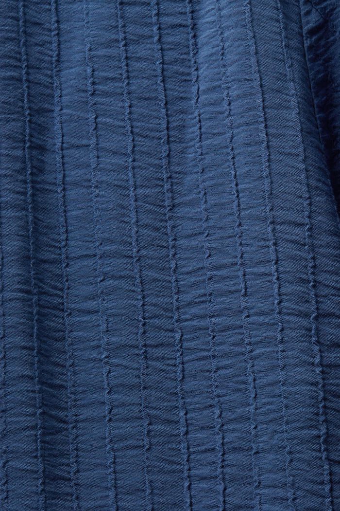 Mini-robe texturée à fronces, GREY BLUE, detail image number 5