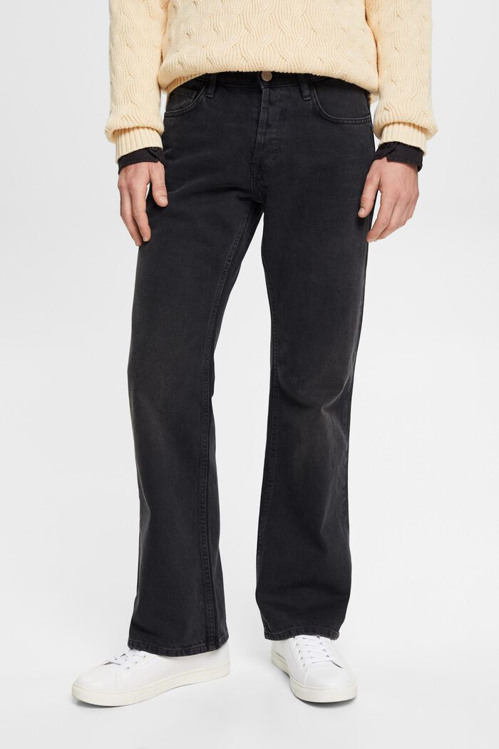 Western bootcut jeans, BLACK DARK WASHED, detail image number 0