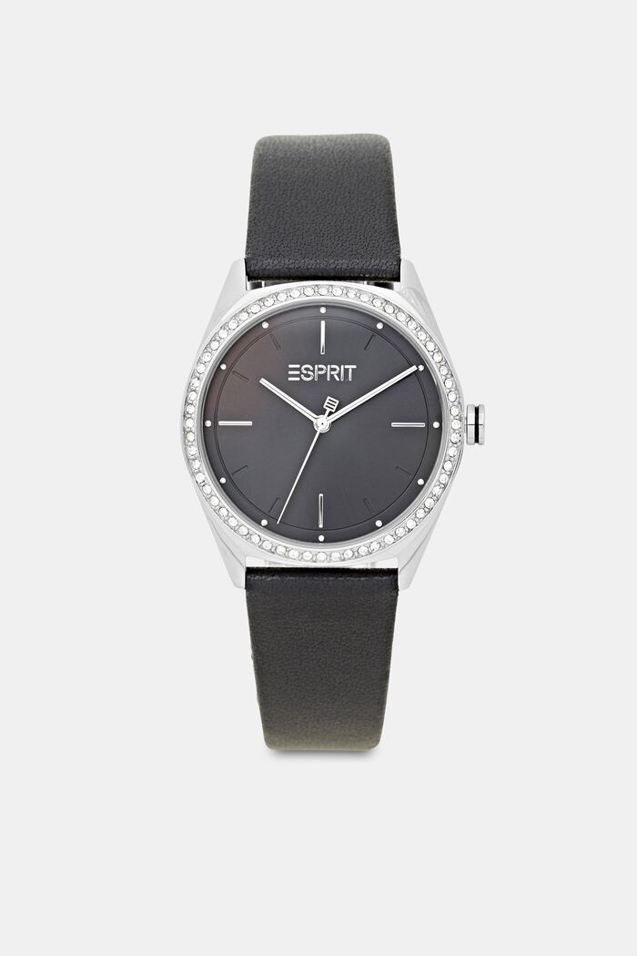 Set van horloge en armband, BLACK, detail image number 0