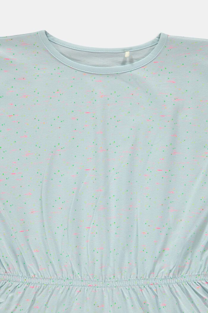 T-shirtjurk met print, LIGHT AQUA GREEN, detail image number 2