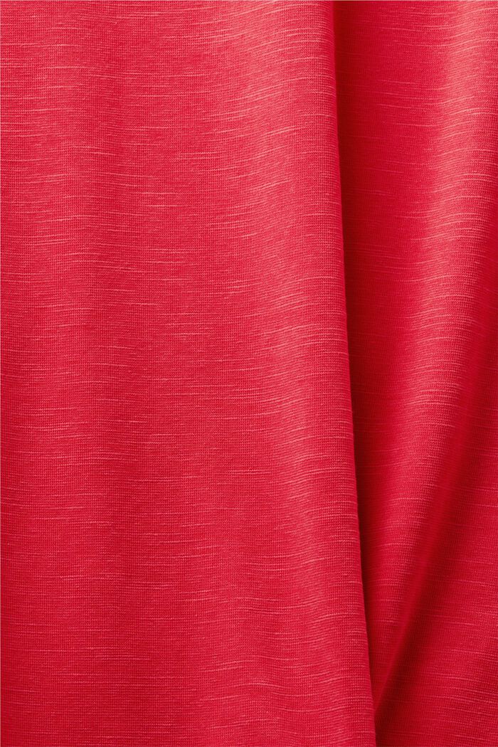 Sportief T-shirt, E-DRY, RED, detail image number 6