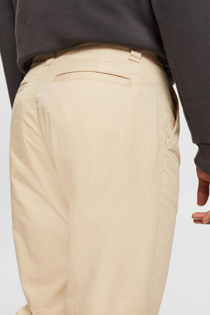 Chino de coupe Wide Fit, CREAM BEIGE, detail image number 4