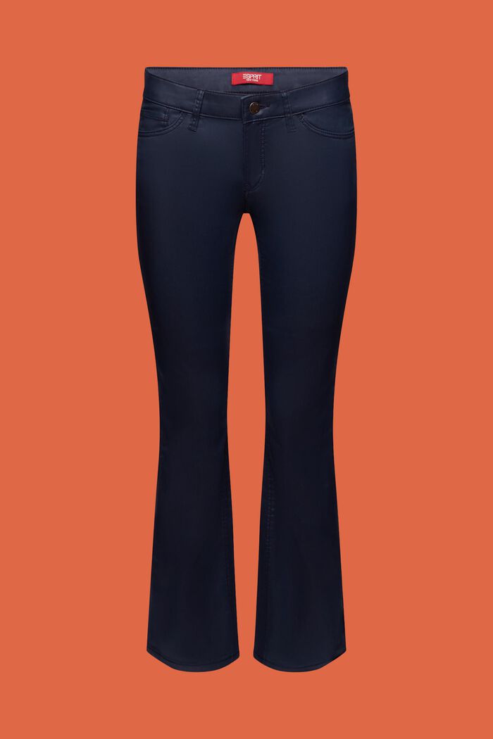 Pantalon enduit, NAVY, detail image number 7