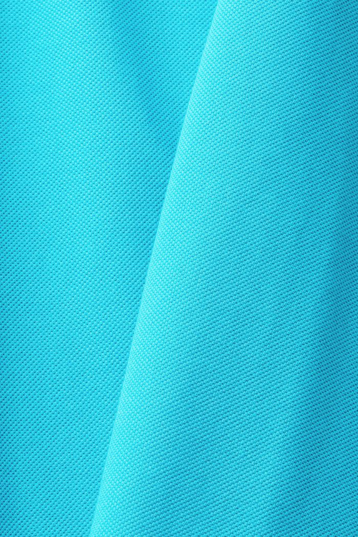 Polo coupe Slim Fit, AQUA GREEN, detail image number 5