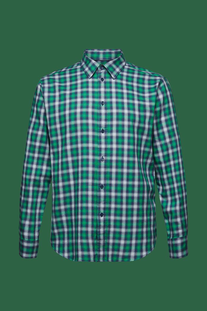Geruit flanellen overhemd, NAVY, detail image number 6