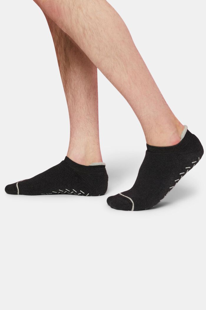 Stroeve korte sokken, ANTHRACITE MELANGE, detail image number 1