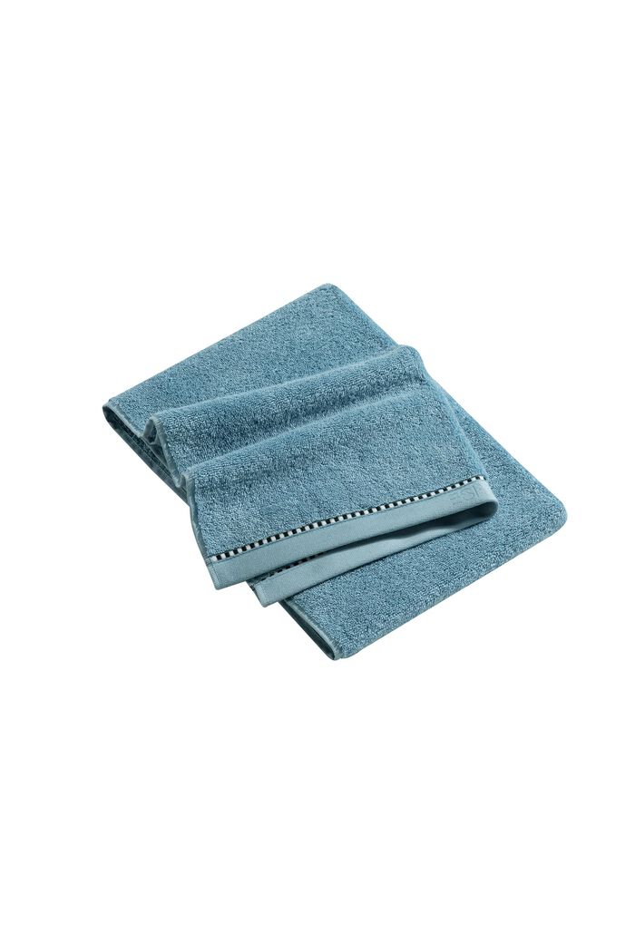 Met TENCEL™: handdoekenlijn van badstof, SKY BLUE, detail image number 3