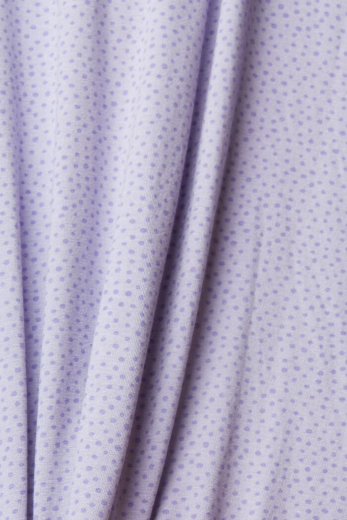 Pyjama à motif tacheté imprimé, LENZING™ ECOVERO™, LAVENDER, detail image number 3