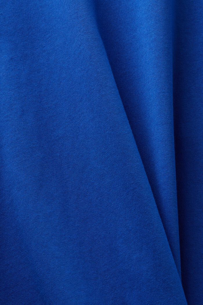 T-shirt unisexe orné d’un logo, BRIGHT BLUE, detail image number 6