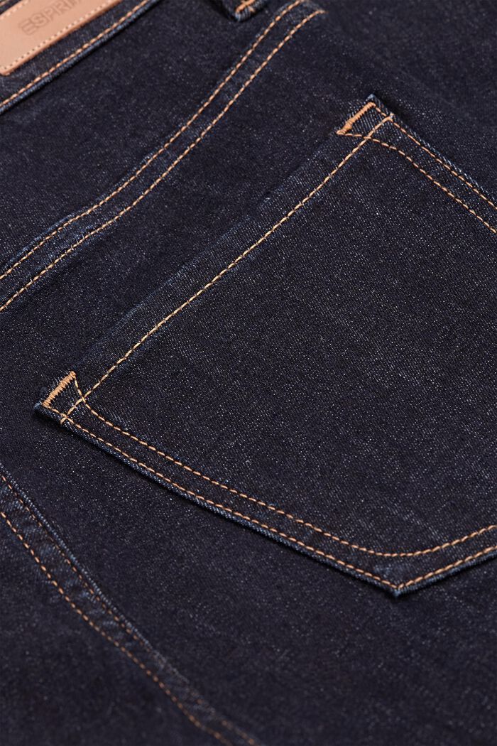 Gerecycled: shaping jeans met biologisch katoen, BLUE RINSE, detail image number 4