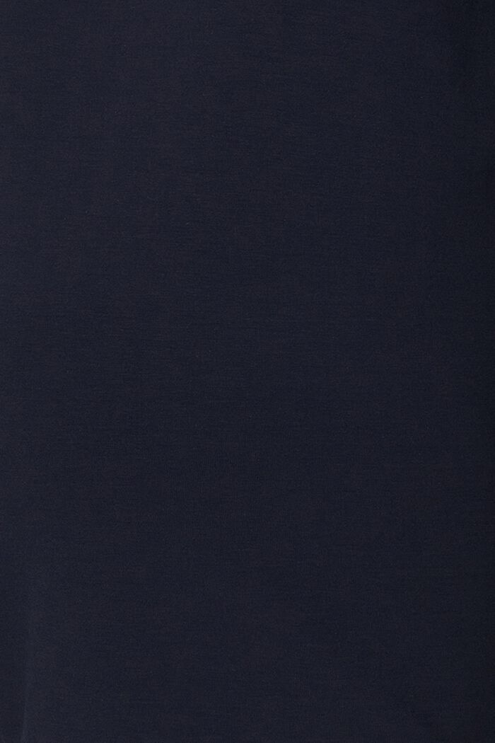 Met modal: sweatshirt van compact materiaal, NIGHT SKY BLUE, detail image number 2
