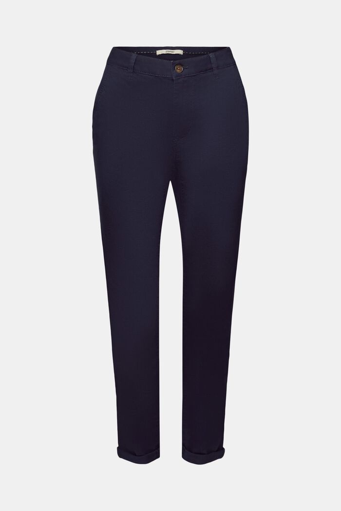 Chino en coton stretch, NAVY, detail image number 6