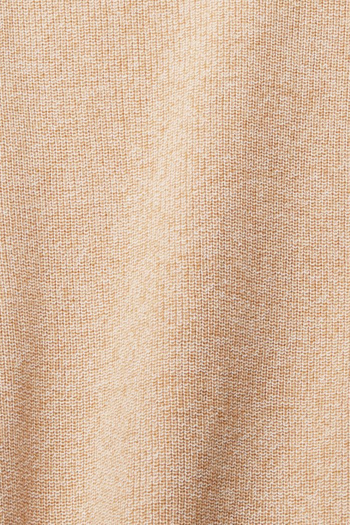 Pull-over tricoté à manches chauve-souris, SAND, detail image number 5