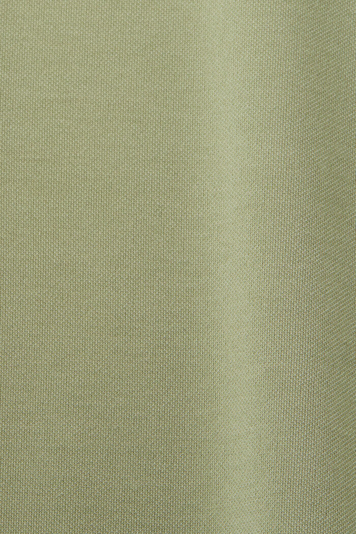Jersey jurk met volants als zoom, TENCEL™, LIGHT KHAKI, detail image number 5