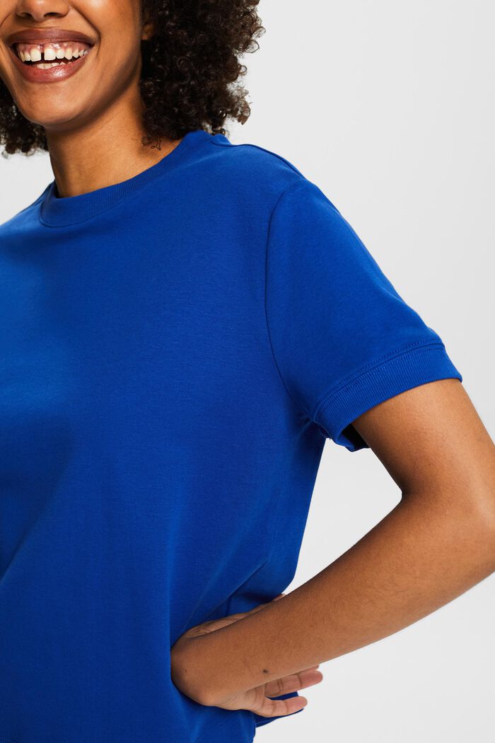 T-shirt à manches courtes et col ras-du-cou, BRIGHT BLUE, detail image number 3