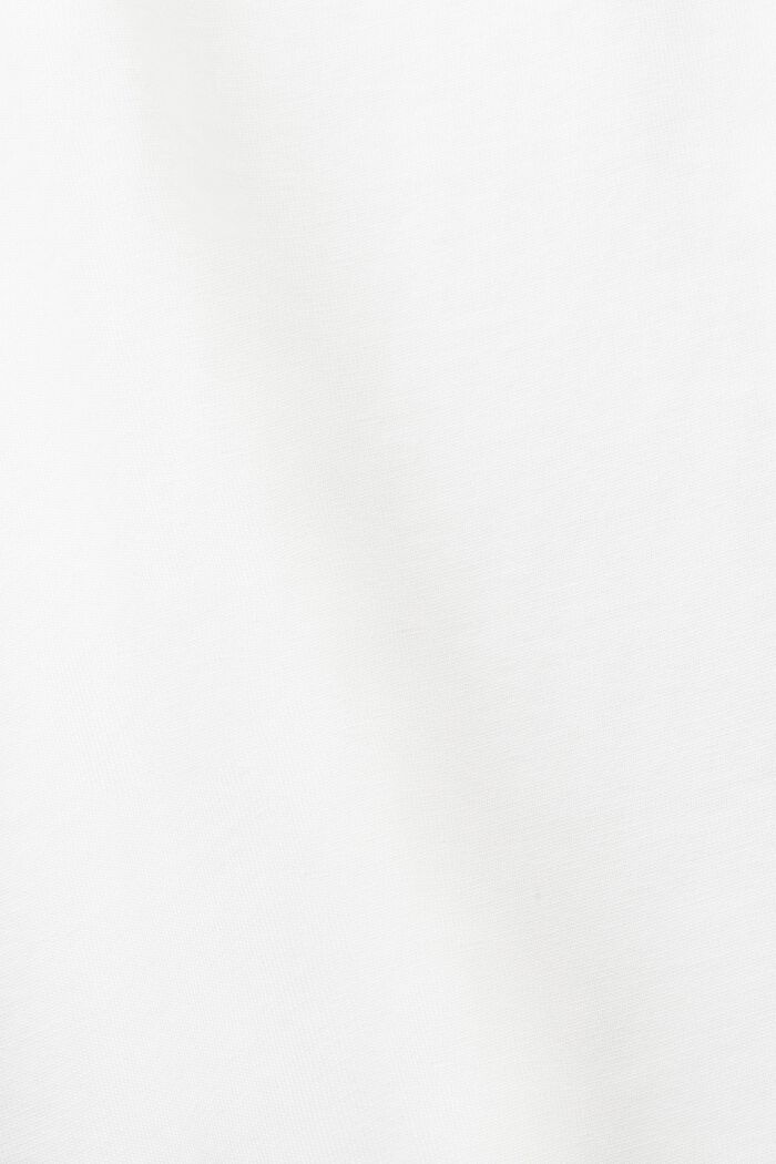 Polo à col en maille moulinée multicolore, OFF WHITE, detail image number 4