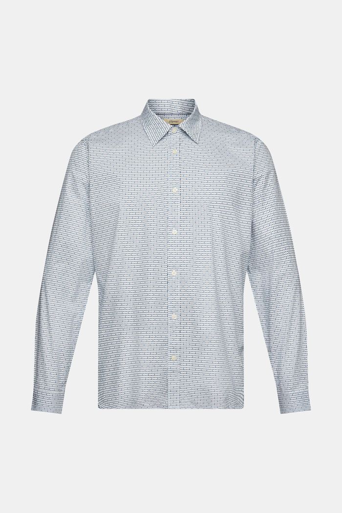 T-shirt de coupe Slim Fit à motif all-over, LIGHT BLUE, detail image number 6