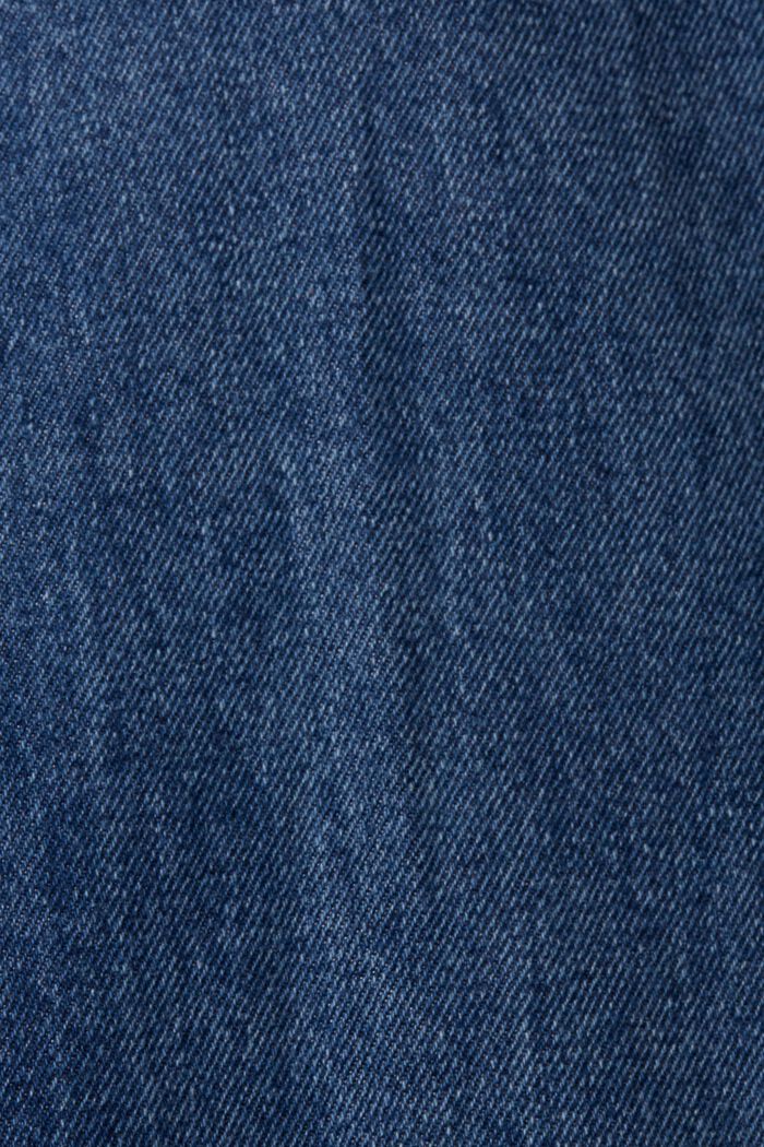 High-rise retro uitlopende jeans, BLUE MEDIUM WASHED, detail image number 5